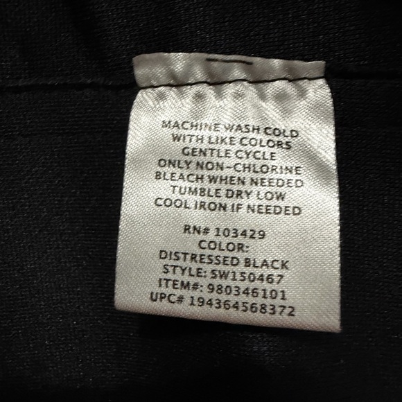 Chic Black Utility Jacket - Picture 7 of 9